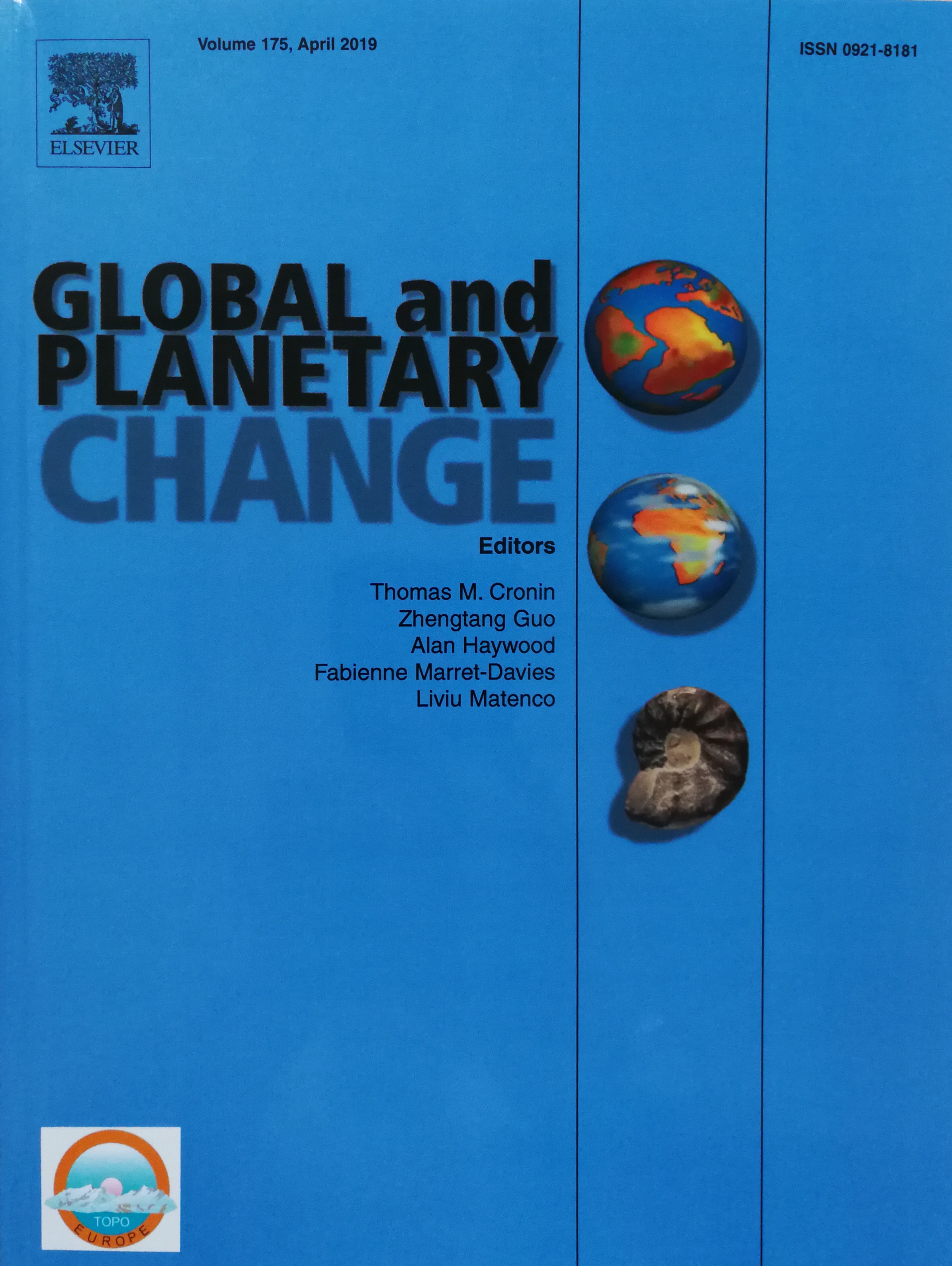 GLOBAL and PLANETARY CHANGE