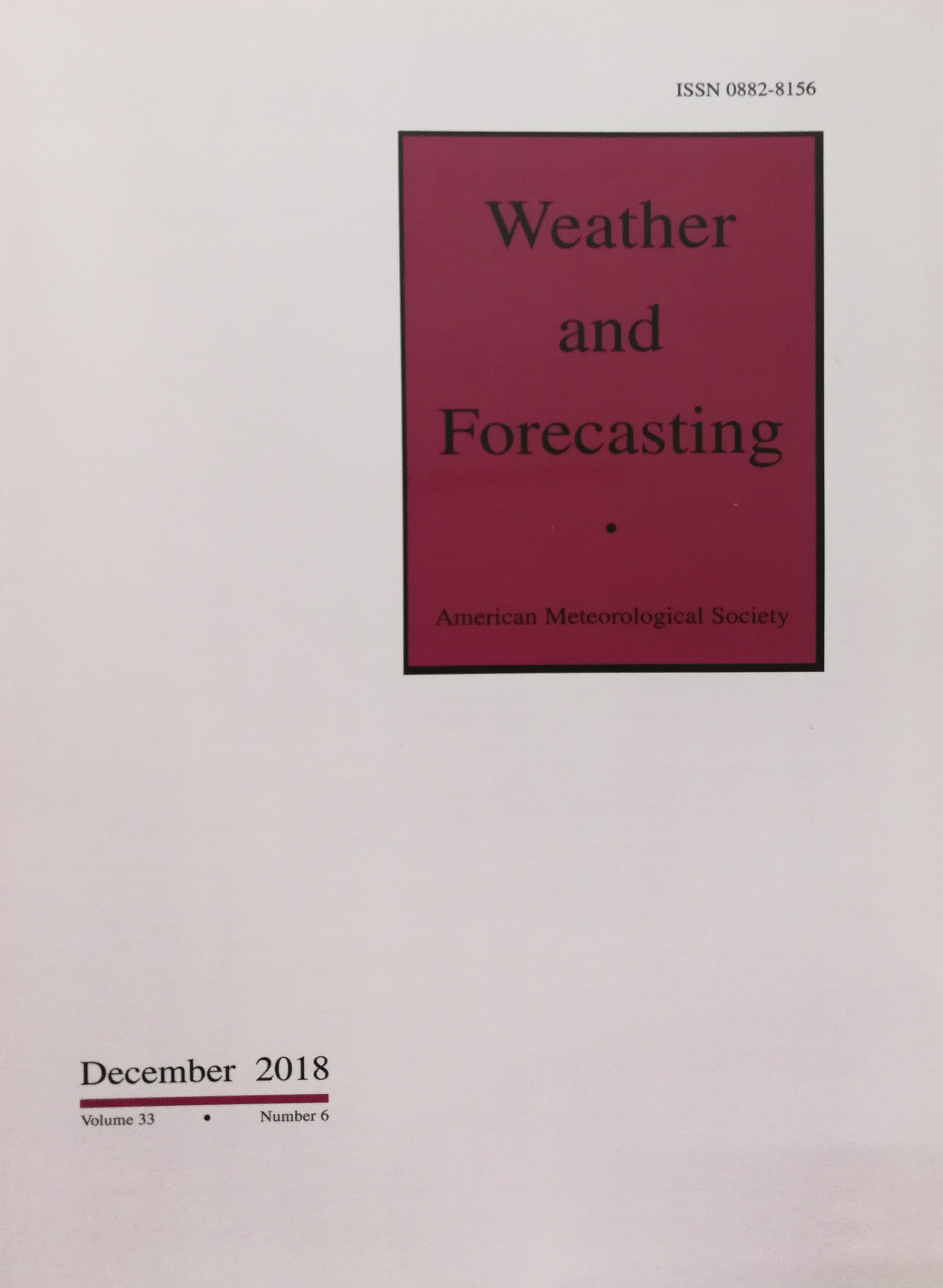 Weather and Forecasting