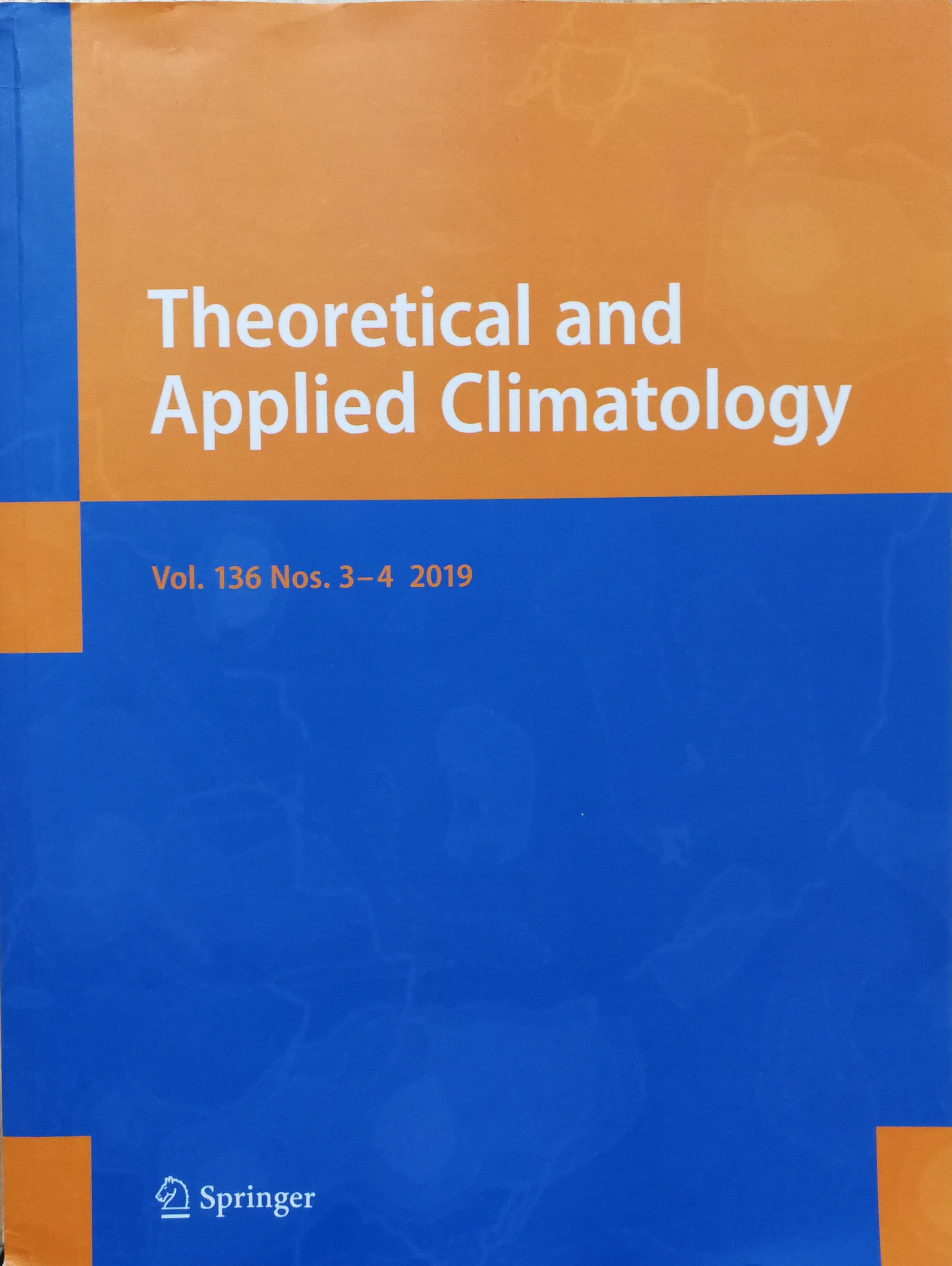 Theoretical and Applied Climatology